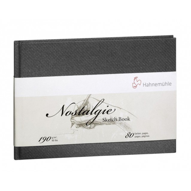 Hahnemuhle Sketch Book Nostalgie 80 Σελίδων A6 (10,5x14,8cm) Landscape 190gr