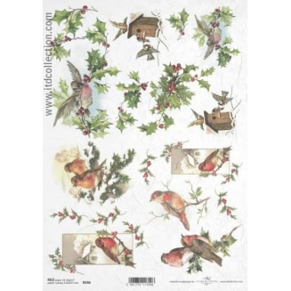 Itd. Collection Ριζόχαρτο Decoupage A4 (21x29,7cm) Christmas Motifs, BItd. Collections