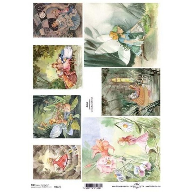 Itd. Collection Ριζόχαρτο Decoupage A4 (21x29,7cm) Fairy tale I