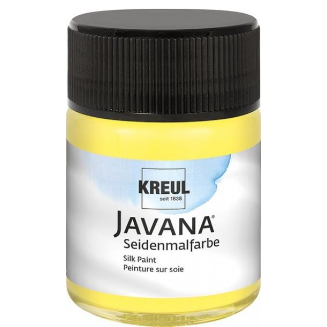 Kreul 50ml Javana Silk No.8121 Lemon Yellow