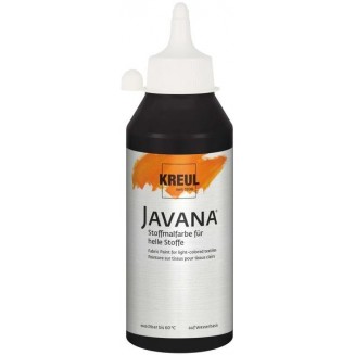 Kreul 250ml Javana Ανοιχτόχρωμο Ύφασμα Black