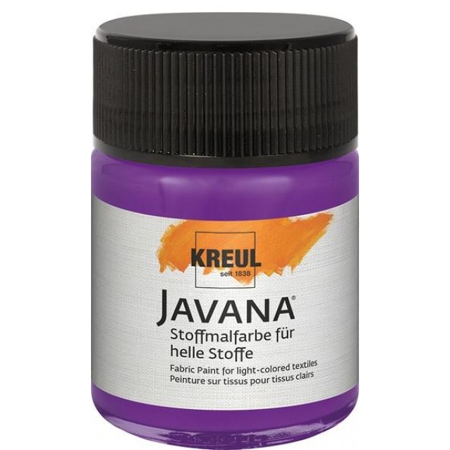 Kreul 50ml Javana Ανοιχτόχρωμο Ύφασμα Violet