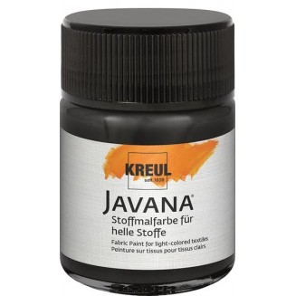 Kreul 50ml Javana Ανοιχτόχρωμο Ύφασμα Black