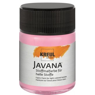 Kreul 50ml Javana Ανοιχτόχρωμο Ύφασμα Fluorescent Rose