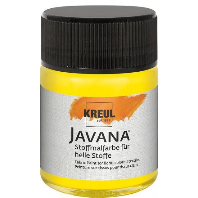 Kreul 50ml Javana Ανοιχτόχρωμο Ύφασμα Fluorescent Yellow