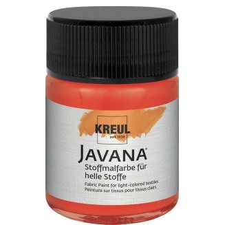 Kreul 50ml Javana Ανοιχτόχρωμο Ύφασμα Red