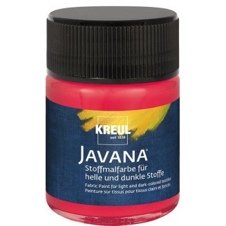 Kreul 50ml Javana Σκουρόχρωμο Ύφασμα Cherry