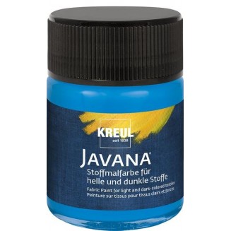 Kreul 50ml Javana Σκουρόχρωμο Ύφασμα Blue