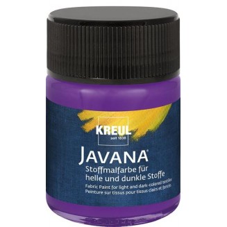 Kreul 50ml Javana Σκουρόχρωμο Ύφασμα Violet