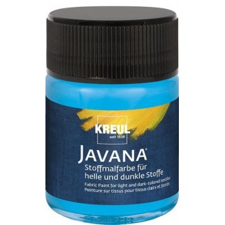 Kreul 50ml Javana Σκουρόχρωμο Ύφασμα Light Blue