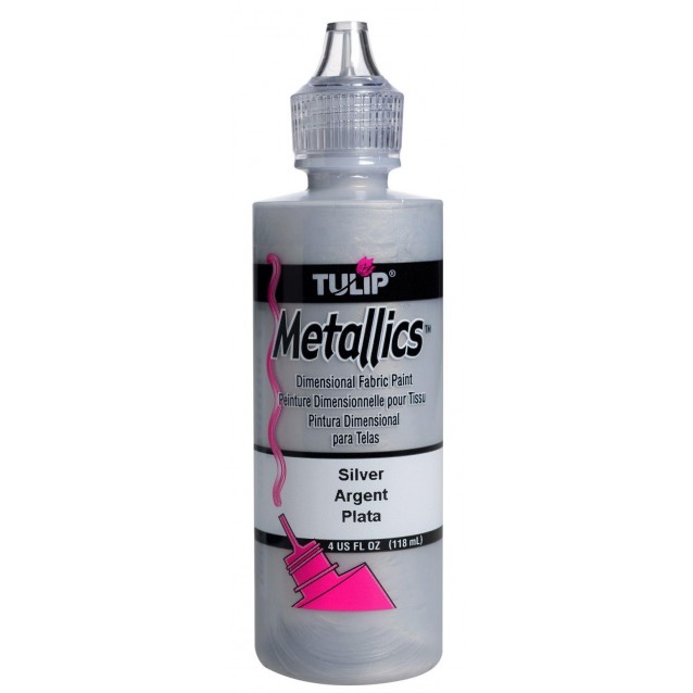 Tulip 3D 118ml Metallics Silver