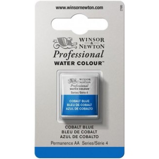 Winsor & Newton Half Pan Ακουαρέλας Professional 178 Cobalt Blue Series 4