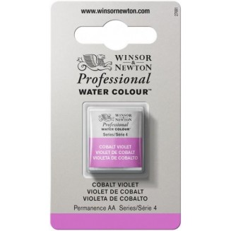 Winsor & Newton Half Pan Ακουαρέλας Professional 192 Cobalt Violet Series 4