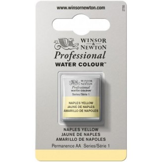 Winsor & Newton Half Pan Ακουαρέλας Professional 422 Naples Yellow Series 1