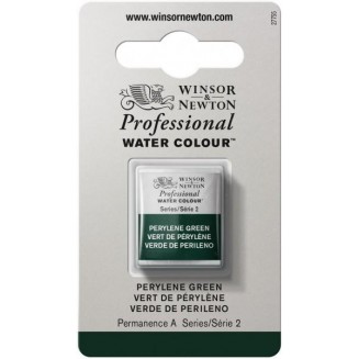 Winsor & Newton Half Pan Ακουαρέλας Professional 460 Perylene Green Series 2