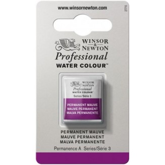 Winsor & Newton Half Pan Ακουαρέλας Professional 491 Permanent Mauve Series 3