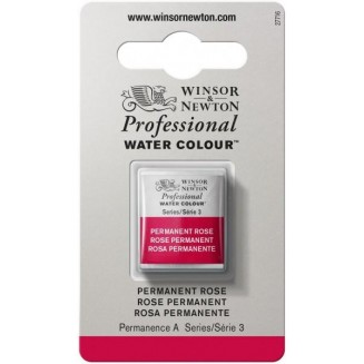 Winsor & Newton Half Pan Ακουαρέλας Professional 502 Permanent Rose Series 3