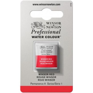 Winsor & Newton Half Pan Ακουαρέλας Professional 726 Winsor Red Series 1