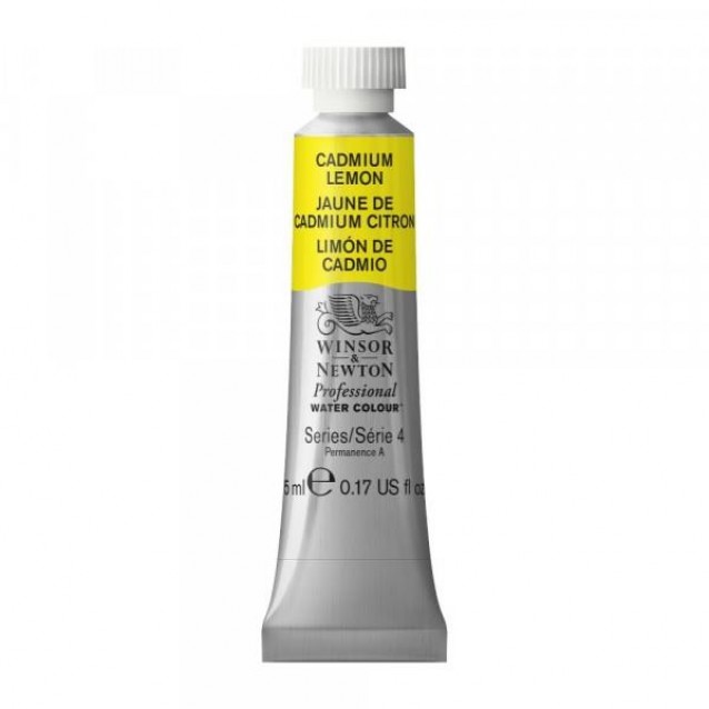 Winsor & Newton 5ml Ακουαρέλας Professional 086 Cadmium Lemon Series 4