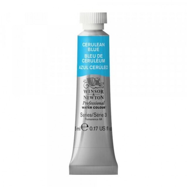 Winsor & Newton 5ml Ακουαρέλας Professional 137 Cerulean Blue Series 3