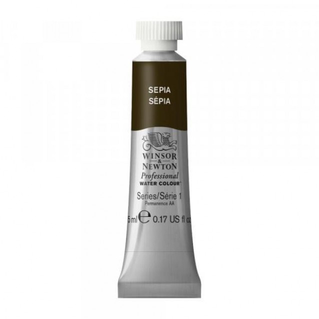 Winsor & Newton 5ml Ακουαρέλας Professional 609 Sepia Series 1