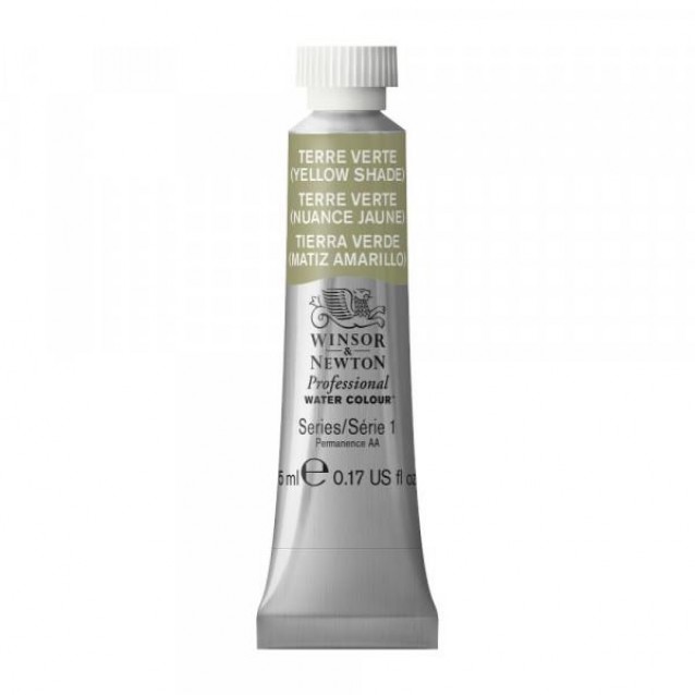 Winsor & Newton 5ml Ακουαρέλας Professional 638 Terre Verte (Yellow Shade) Series 1