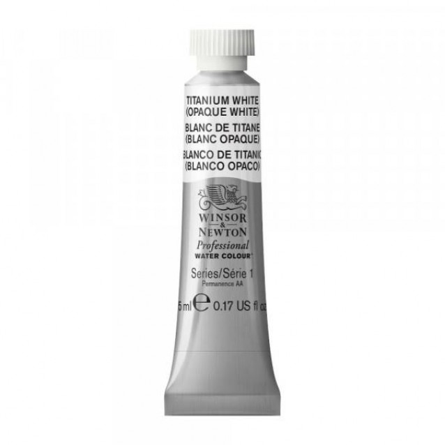 Winsor & Newton 5ml Ακουαρέλας Professional 644 Titanium White Series 1