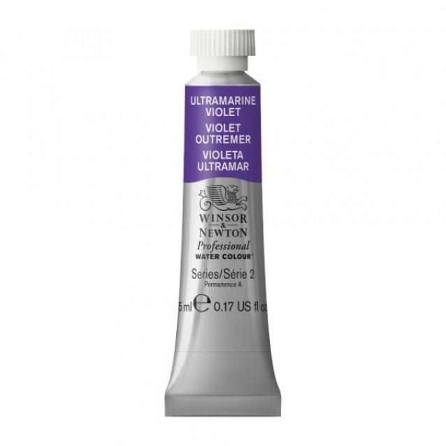 Winsor & Newton 5ml Ακουαρέλας Professional 672 Ultramarine Violet Series 2