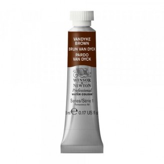 Winsor & Newton 5ml Ακουαρέλας Professional 676 Vandyke Brown Series 1