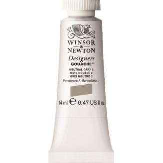 Winsor & Newton 14ml Τέμπερα Designers Neutral Grey No3 Serie 1