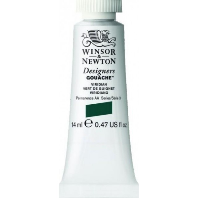 Winsor & Newton 14ml Τέμπερα Designers Viridian Serie 3