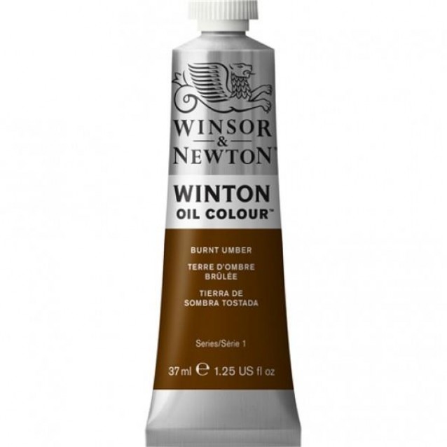 Winsor & Newton 37ml Winton Oil Burnt Umber