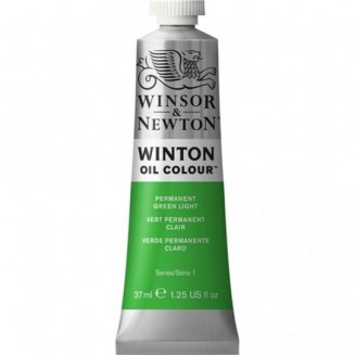 Winsor & Newton 37ml Winton Oil Permanent Green Light