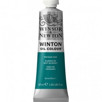 Winsor & Newton 37ml Winton Oil Viridian Phthalocyanine Hue