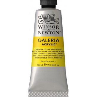 Winsor & Newton 60ml Galeria Acrylic Cadmium Yellow Medium Hue