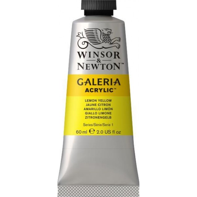 Winsor & Newton 60ml Galeria Acrylic Lemon Yellow