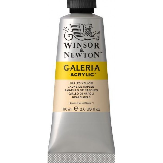 Winsor & Newton 60ml Galeria Acrylic Naples Yellow