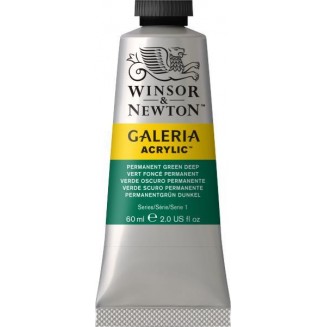 Winsor & Newton 60ml Galeria Acrylic Permanent Green Deep