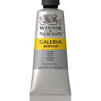 Winsor & Newton 60ml Galeria Acrylic Silver