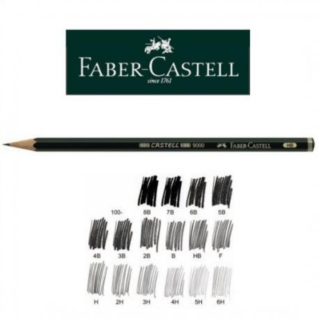 Faber Castell Μολύβι 9000 6B