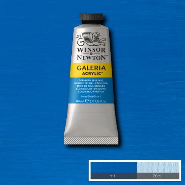 Winsor & Newton 60ml Galeria Acrylic Cerulean Blue Hue