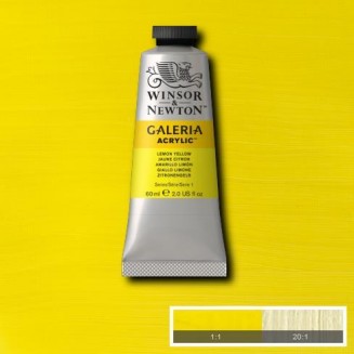 Winsor & Newton 60ml Galeria Acrylic Lemon Yellow