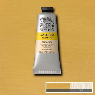 Winsor & Newton 60ml Galeria Acrylic Naples Yellow