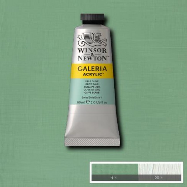 Winsor & Newton 60ml Galeria Acrylic Pale Olive