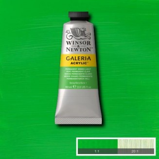 Winsor & Newton 60ml Galeria Acrylic Permanent Green Light