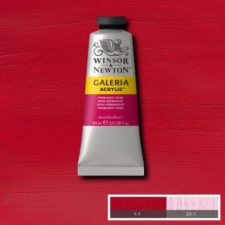 Winsor & Newton 60ml Galeria Acrylic Permanent Rose