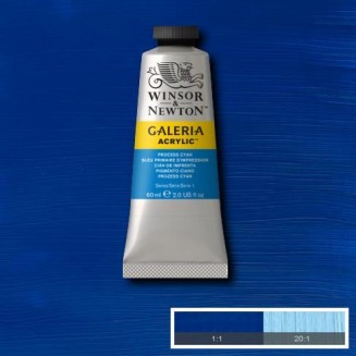 Winsor & Newton 60ml Galeria Acrylic Pro Cyan