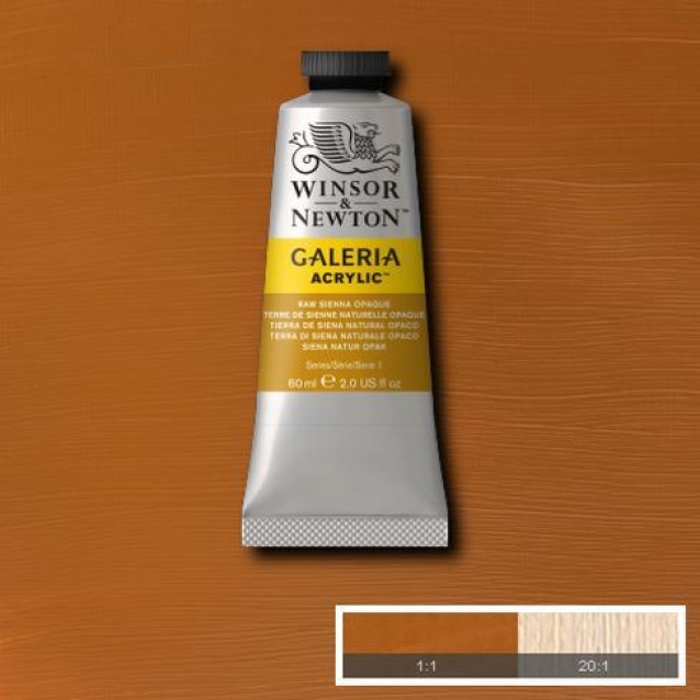 Winsor & Newton 60ml Galeria Acrylic Raw Siena Opaque