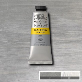 Winsor & Newton 60ml Galeria Acrylic Silver