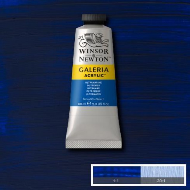 Winsor & Newton 60ml Galeria Acrylic Ultramarine